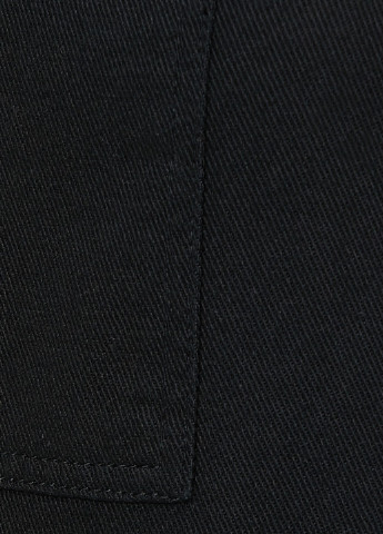 Комбинезон KOTON комбинезон-брюки однотонный чёрный денил хлопок