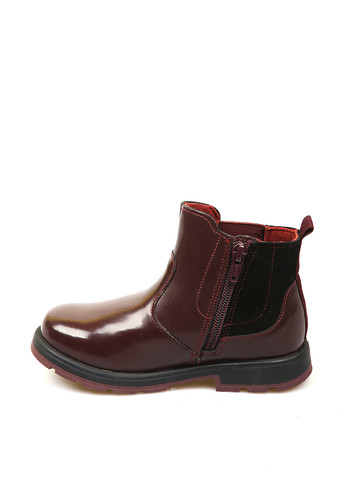 Бордовые кэжуал осенние ботинки Lasocki