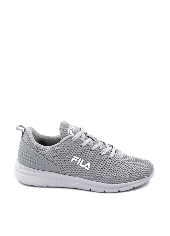 Серые демисезонные кроссовки Fila