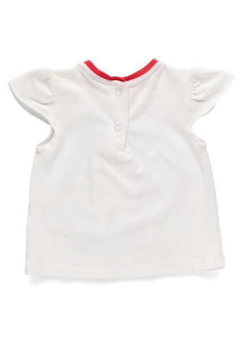 Белая летняя футболка Chicco