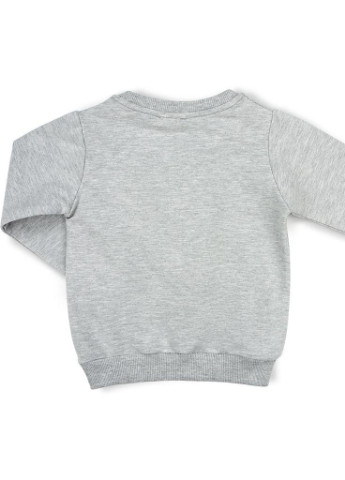 Кофта с котиком (11705-92G-gray) Breeze (202365044)