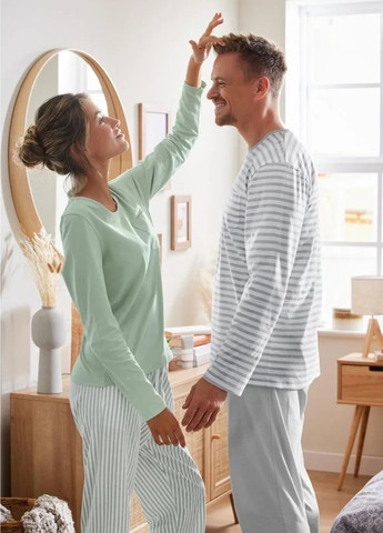 Пижама (лонгслив, брюки) Livergy (369832515)