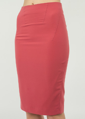 Комплект (блуза, юбка) BGL Комплект (блуза и юбка) юбочный красный кэжуал вискоза, полиамид, эластан