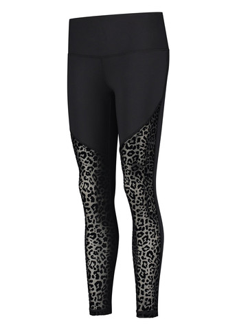 Черные демисезонные леггинсы Hunkemoller