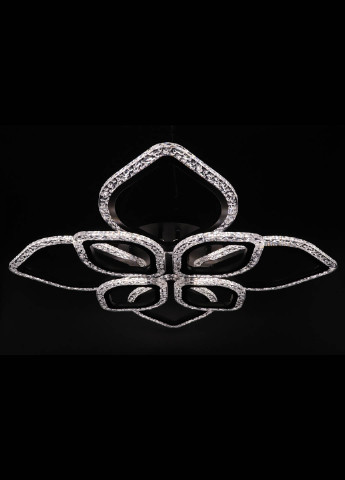 Люстра стельова LED з пультом A2522 / 4 + 4-bk Чорний 10х53х71 см. Handmade (234539622)