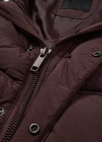 Темно-коричнева демісезонна куртка C&A