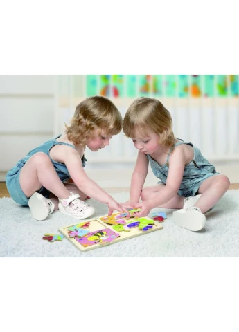 Пазл Комахи 4-в-1 (50189) Viga Toys (249984603)