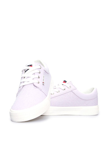 Сиреневые кеды Tommy Jeans