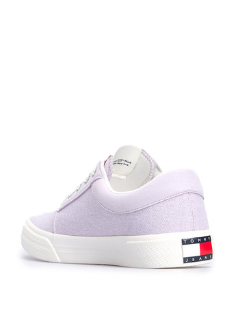 Сиреневые кеды Tommy Jeans