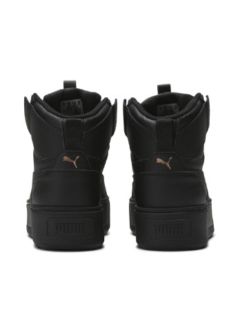 Черные кроссовки karmen rebelle mid sneakers women Puma