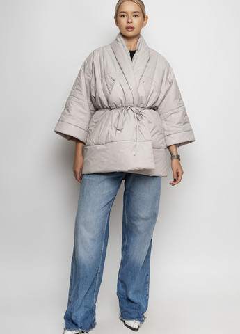 Серая демисезонная куртка CHIUAS