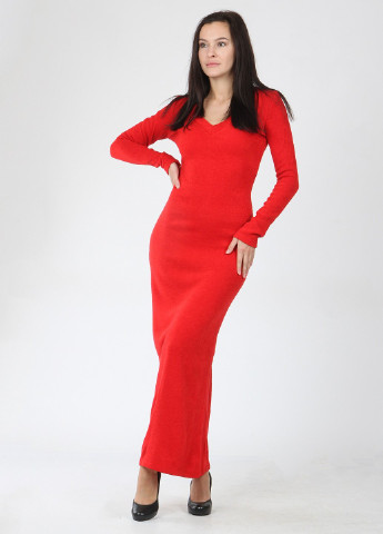 Красное вечернее платье Enna Levoni однотонное