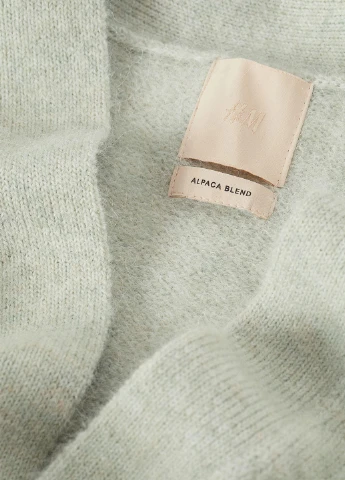 Светло-бирюзовый демисезонный кардиган H&M