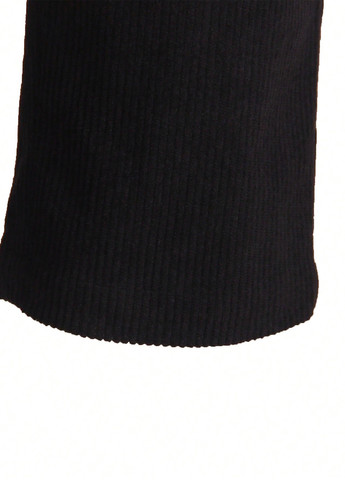 Черный демисезонный костюм (пиджак, брюки) брючный SHEIN