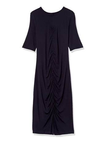 Темно-синее кэжуал платье футляр Daily Ritual однотонное