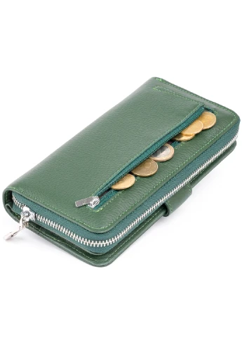 Женский кожаный кошелек 19х9,5х2,5 см st leather (252126761)