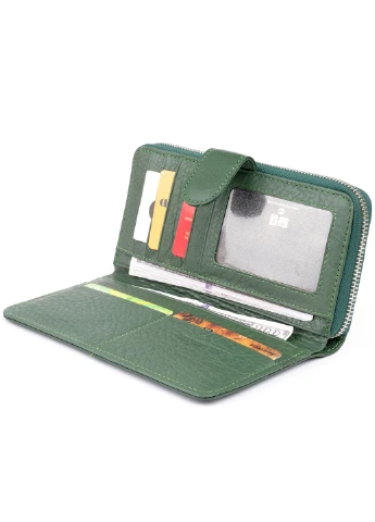 Женский кожаный кошелек 19х9,5х2,5 см st leather (252126761)