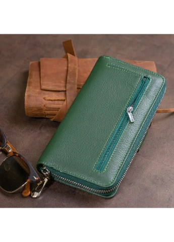 Женский кожаный кошелек 19х9,5х2,5 см st leather (252126761)
