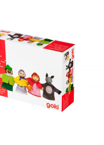 Игровой набор (51898G) Goki набор кукол для зажима театра красная шапочка (202374652)