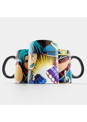 Чашка Fan Girl Джотаро и Джолин Невероятные приключения ДжоДжо - JoJo’s Bizarre Adventure 330 мл (254914046)