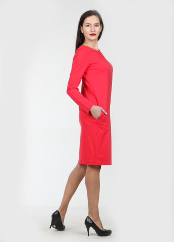 Червона кежуал плаття, сукня Enna Levoni однотонна