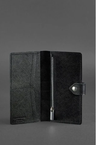 Кожаное портмоне 3.1 черное Blackwood BlankNote (235753014)