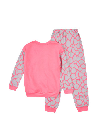 Розовая всесезон пижама (свитшот, брюки) свитшот + брюки Z16