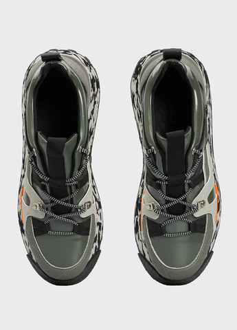 Кроссовки PRPY оливковые зима (322564153)