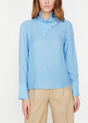 Голубая блуза KOTON