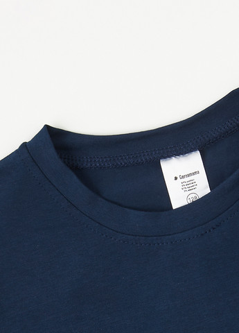 Синя літня футболка Garnamama