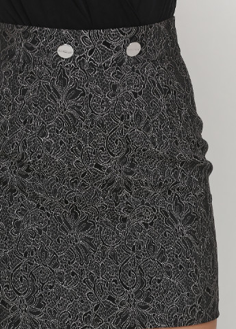 Черная кэжуал цветочной расцветки юбка Guess by Marciano