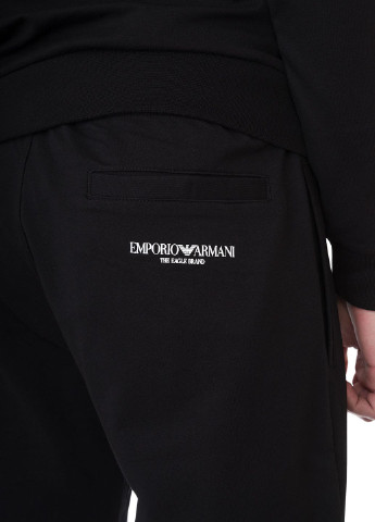 Чорний зимній костюм Emporio Armani