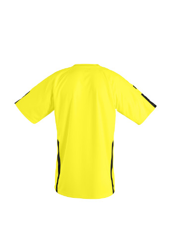 Лимонная летняя футболка с коротким рукавом Sol's