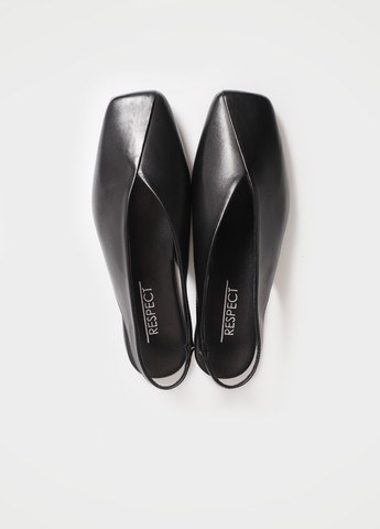 Respect Туфли черный з натуральная кожа, украина — лето (330987137)