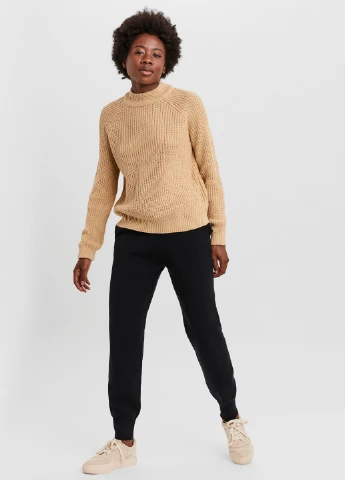 Бежевий демісезонний светр Vero Moda
