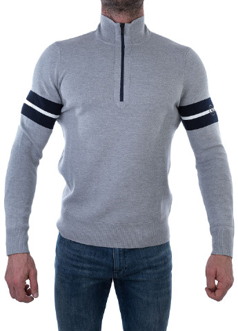 Сірий зимовий светр Bogner