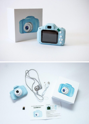 Детский цифровой фотоаппарат Model X Blue UFT (252395174)