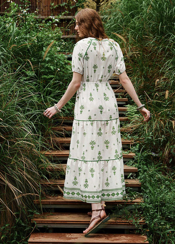 Молочна кежуал сукня а-силует SHEIN з малюнком