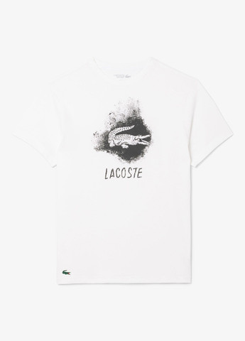 Біла футболка Lacoste