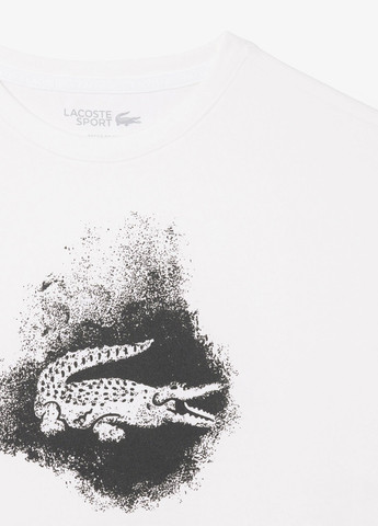 Біла футболка Lacoste