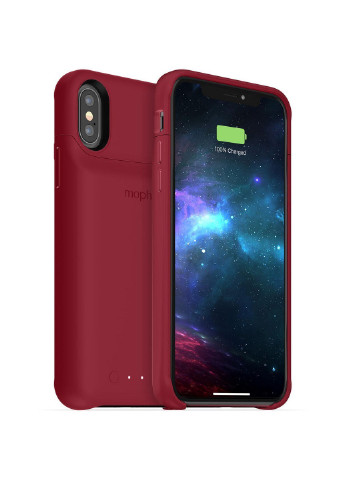 Чехол-аккумулятор с беспроводной зарядкой Juice Pack Access Power Bank 2000 mAh для Iphone X/XS Red Mophie (215489169)