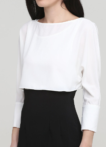 Черно-белый демисезонный комплект (платье, болеро) Vero Moda