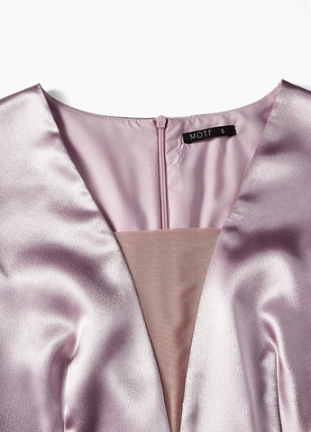 Блідо-рожева святковий, вечірня сукня кльош SHEIN однотонна