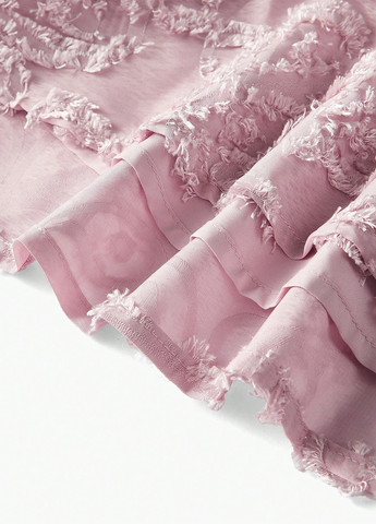 Блідо-рожева святковий, вечірня сукня кльош SHEIN однотонна