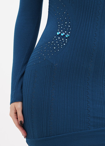 Морської хвилі кежуал сукня силуетна Sassofono однотонна