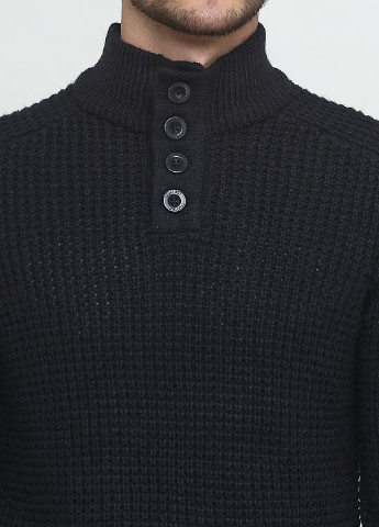 Темно-синий демисезонный свитер Terranova