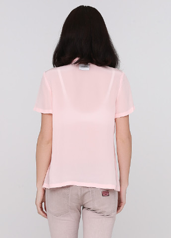 Світло-рожева літня блуза Calvin Klein Jeans