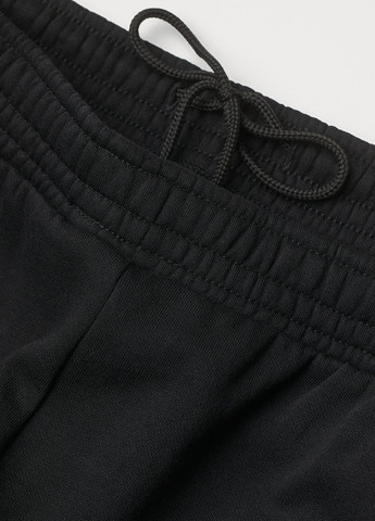 Черные спортивные, кэжуал демисезонные джоггеры брюки H&M