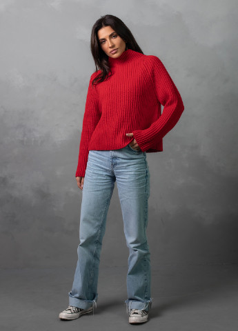 Красный свитер женский Viviami