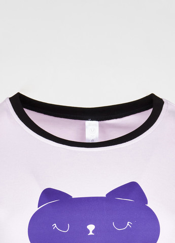 Фиолетовая всесезон пижама (лонгслив, брюки) Garnamama